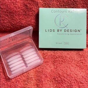 Contours Rx Lids by Design Transparent‎ Eyelid Lift Strips 5mm 80ct + extra!